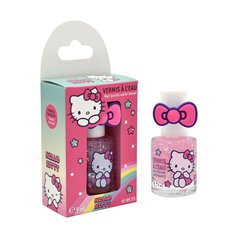 Hello Kitty lak na nehty na vodní bázi s prstýnkem